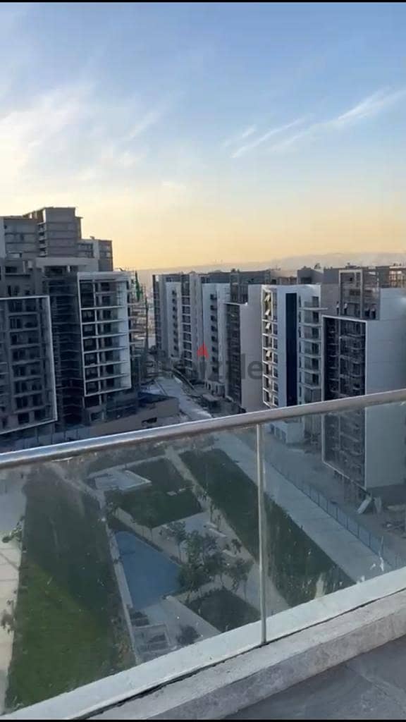 Apartment for sale fully finished ultra super lux+ AC and Kitchen, with lowest down payment 602K, and instalments for the longest period, In Zed West 10