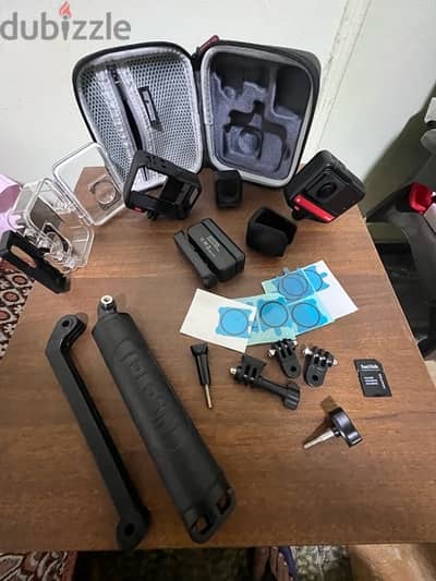 Insta 360 one RS twin edition with accessories