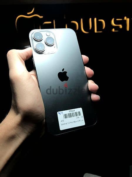 iPhone 13 pro max 256.       جهاز بدون مشتملات استعمال الخارج 2