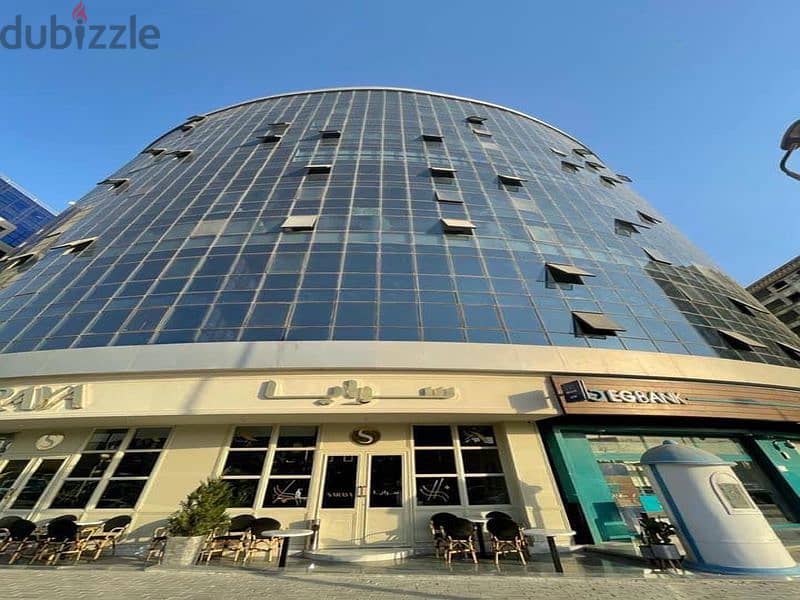 Administrative office for rent, 140 meters, fully finished, in Rayhana Plaza, Zahraa El Maadi 16