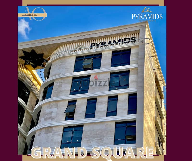 مكتب 25م استلام وعائد ايجاري فوري في جراند سكوير بيراميدز Grand Square 5
