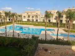 Twin house for sale in El Patio Prime Compound, immediate delivery, highest quality pool view, 289m