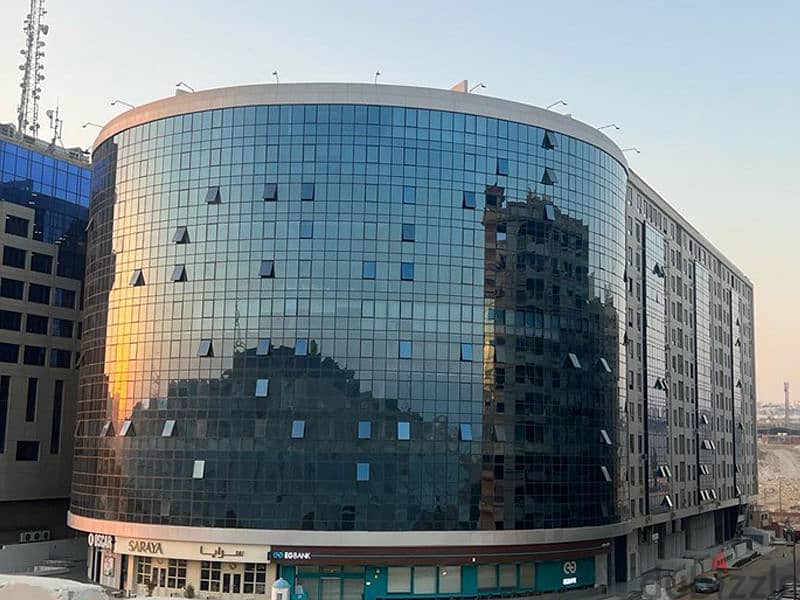 Administrative headquarters for rent, 140 meters, Rayhana Plaza, Zahraa El Maadi 5
