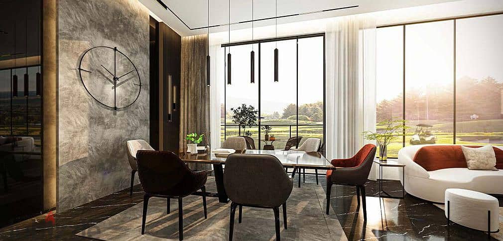 160 sqm apartment + 50 sqm garden at the launch price, directly on the Embassy District and the central axis, with a 10% down payment and payment up t 1