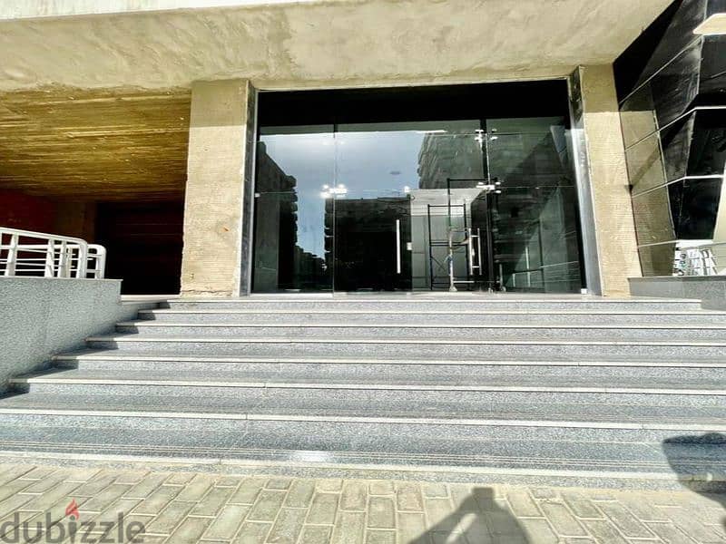 Administrative office for sale, 140 meters, fully finished, in Rayhana Plaza, Zahraa El Maadi 6