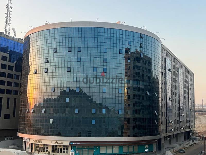مكتب اداري للايجار 140 متر كامل التشطيب في ريحانه بلازا بزهراء المعادي 8