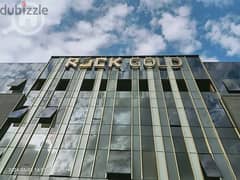 Commercial for sale 50 meters in Rock Gold Mall, Golden Square -New Cairo 5th Settlement
