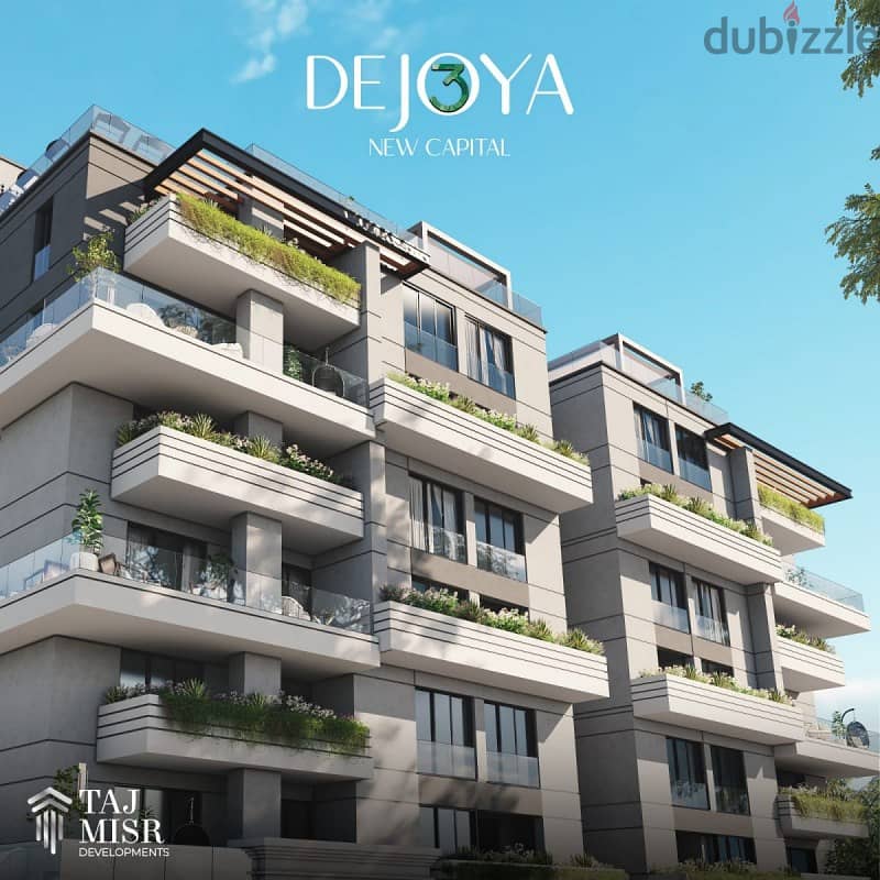 140 sqm apartment for sale, 2 rooms, fully finished, in the heart of Sheikh Zayed, in De Joya Compound, Sheikh Zayed, Dejoya Residence 14