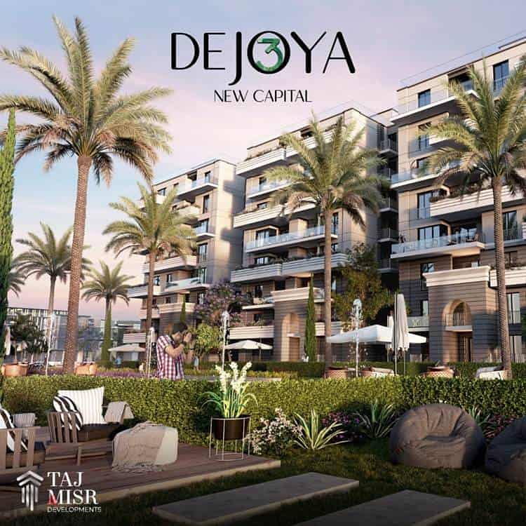 140 sqm apartment for sale, 2 rooms, fully finished, in the heart of Sheikh Zayed, in De Joya Compound, Sheikh Zayed, Dejoya Residence 21