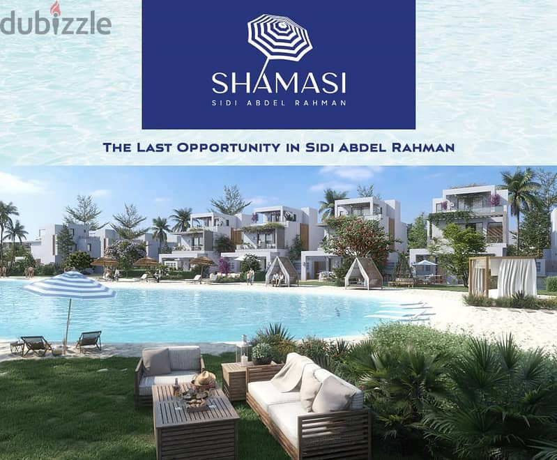 A chalet is available for sale in the finest “Shamasi” compound 10% down payment and installments over 6 years with a special view 3
