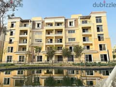 Apartment with 10% down payment for sale, 205 sqm-sarai mostakbal city