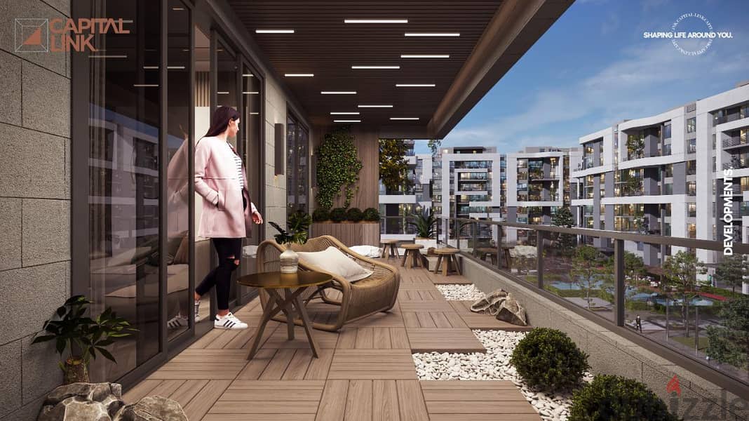 With a 10% discount and the lowest monthly installment - I own a 190 sqm apartment, fully finished, Ultra Super Lux, with a distinctive view on the la 6