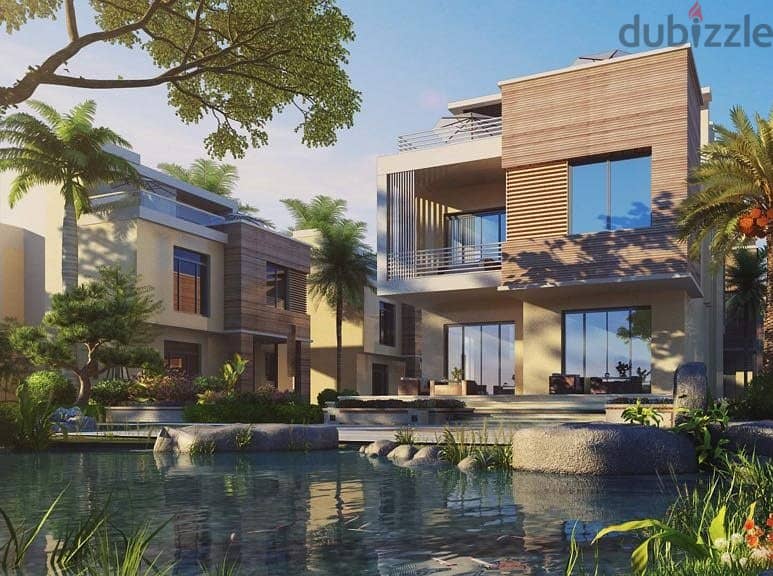 Duplex 205M for sale+garden 121M in Sarai Compound 5