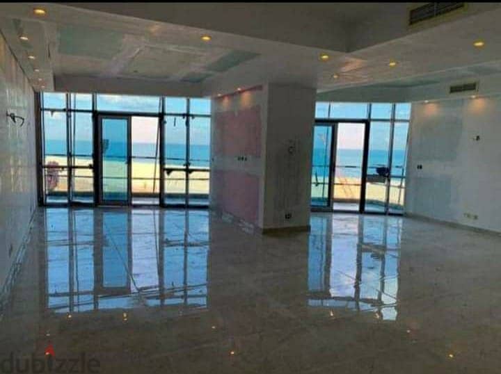 Apartment 279 m on the 12th floor in El Alamein Towers, ready for inspection, finished with central air conditioners, North Coast 2