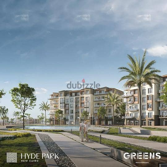 apartment garden 111 m installment till 2031 , hyde park greens 6