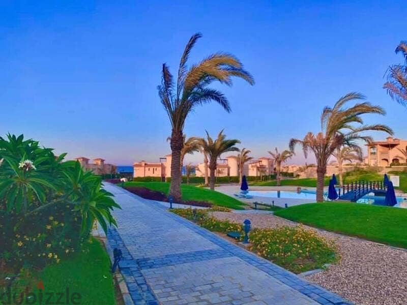 Ground chalet with garden, two rooms for sale in La Vista Gardens, Ain Sokhna, wonderful view 6