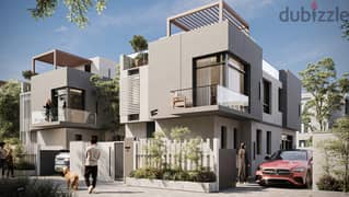 3bed villa without down payment installments 10y New Cairo