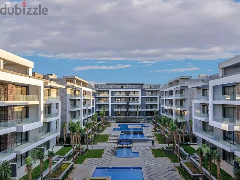 Garden Apartment 275m Ready To Move 20%Dp Lavist patio Casa Alshrouk /شقه بجاردن 275م للبيع في لافيستا الباتيو كازا الشروق مقدم 20% 1
