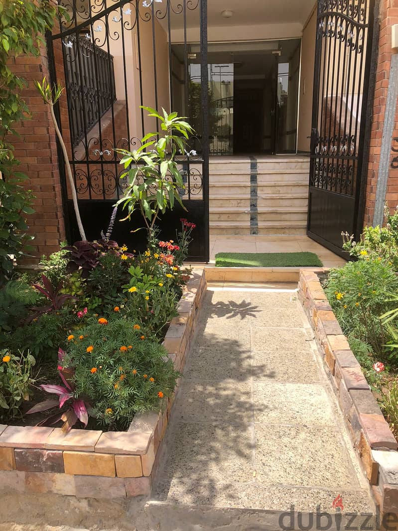 Apartment for rent with kitchen, Al-Narges Settlement, buildings near Mohamed Naguib axis and Al-Mustafa Mosque With a garden With private entrance 7