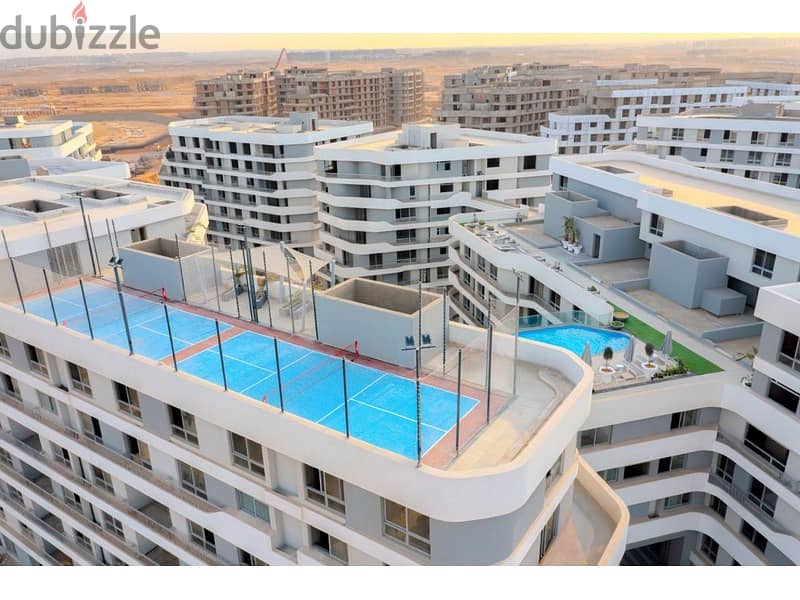 Apartment for sale in Bloomfields, 3 rooms, with a 10% down payment and 10-year installments in Mostakbal City 7