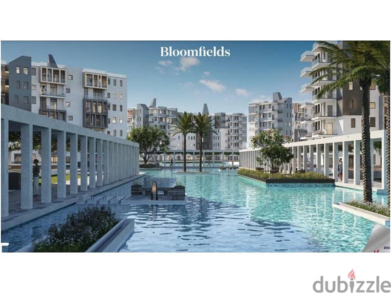 Apartment for sale in Bloomfields, 3 rooms, with a 10% down payment and 10-year installments in Mostakbal City 12