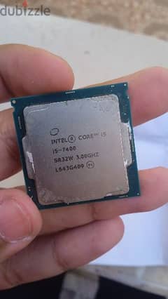 Intel i5 7400 processor 0