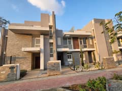 Classic Townhouse 391m For Sale Super Lux ready to move With The Lowest Down Payment In Al Maqsad Compound In New capital