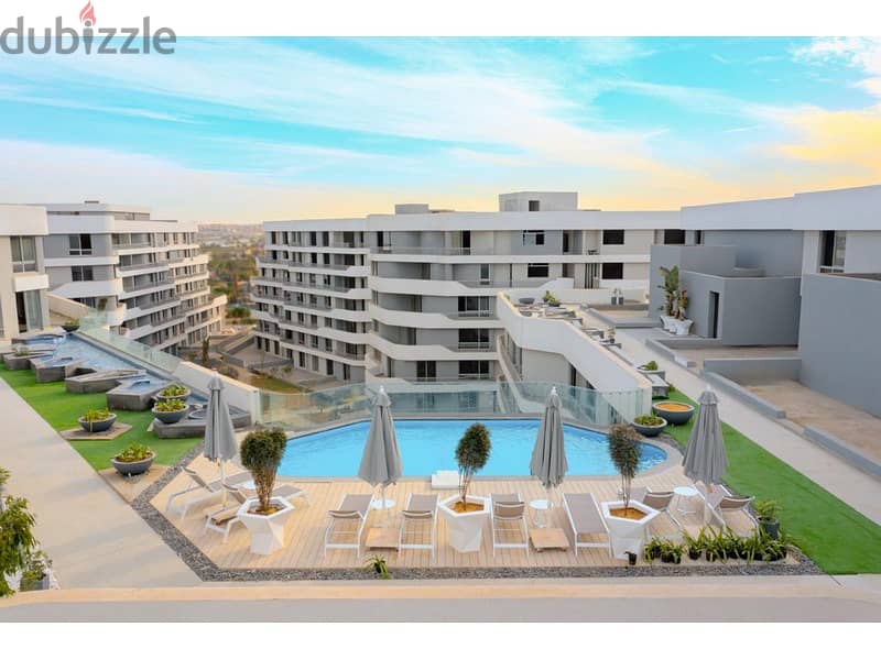 Apartment for sale with a 10% down payment and 10-year installments in Bloomfields, developed by Misr Mostakbal City 1