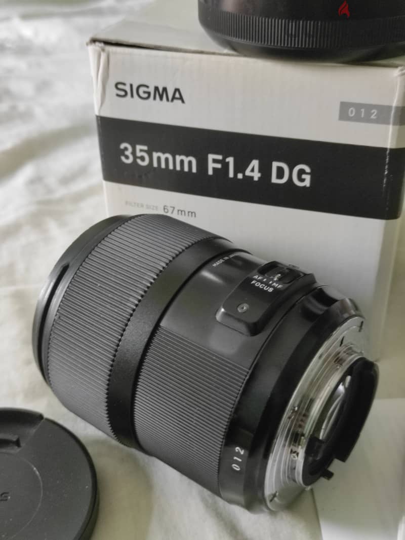 Sigma art Nikon 35 6