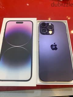 iphone 14 pro max 256 purple used ايفون ١٤ برو ماكس ٢٥٦ اللون بنفسجي