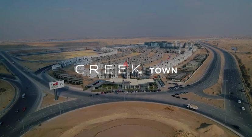 Townhouse 210m middle for sale with a fantastic view on the landscape in Creek Town Compound on Suez Direct Road New Cairo 9