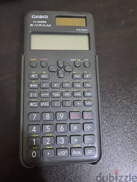 Casio Calculator ( Made in Thailand) Built-in Solar panel 2
