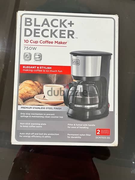 coffee maker- Black&Decker 750W 2