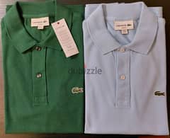 2 New Lacoste Polo Shirts XS slim fit 0