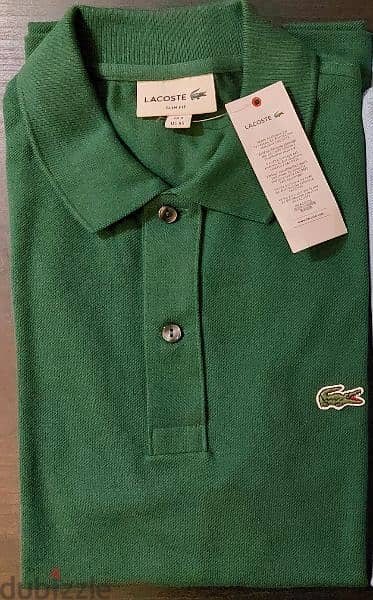 2 New Lacoste Polo Shirts XS slim fit 1