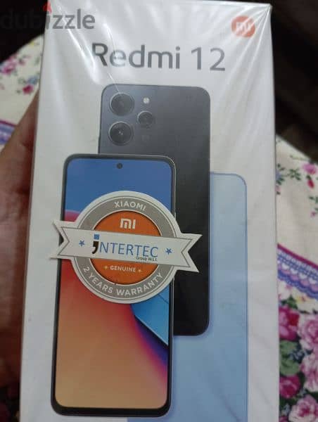 تليفون Redmi 12 برو جديد بضمانه السعر ده لسرعه البيع فقط 4