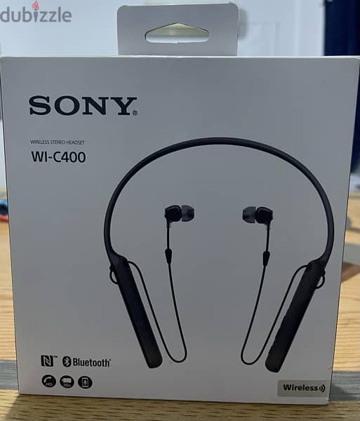 سماعة رأس سونى موديل Sony WI-C400 C400 1