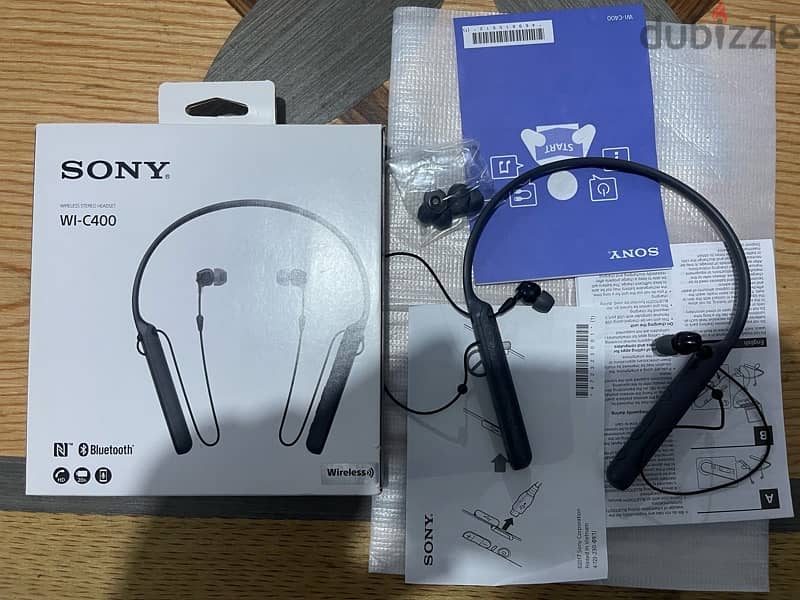 سماعة رأس سونى موديل Sony WI-C400 C400 2