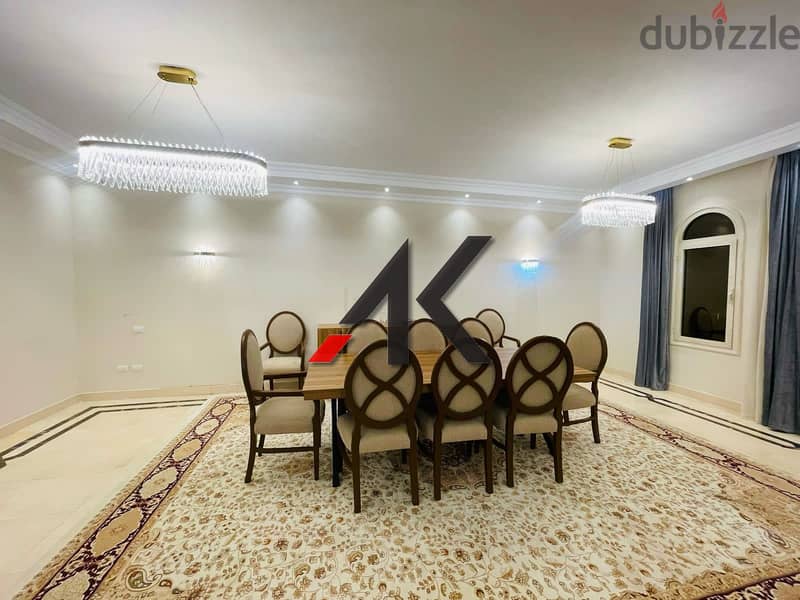 Luxury Furnished Apartment 250m. For Rent in  El Banafseg - New Cairo 2