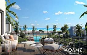 Book your unit in Seasons North Coast, first row on the sea, 95m, finished, ultra super luxury, with air conditioners and kitchen, with a 10% down pay 0
