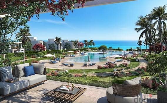 Book your unit in Seasons North Coast, first row on the sea, 95m, finished, ultra super luxury, with air conditioners and kitchen, with a 10% down pay 17