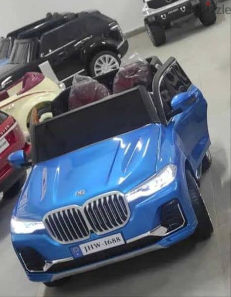 لعشاق التميز اشيك واكبر سياره اطفال كهربائيه BMW الفهد 1