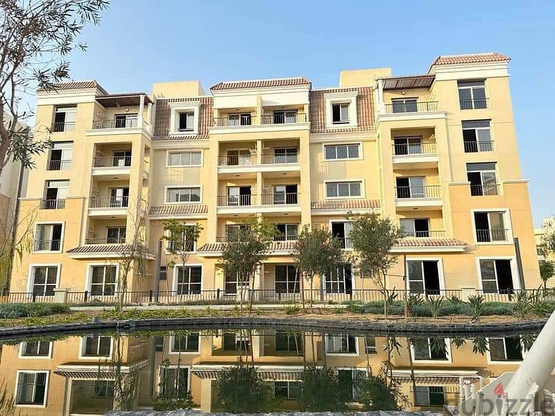 Fully furnished apartment for rent in SARAI compound behind Madinaty 2