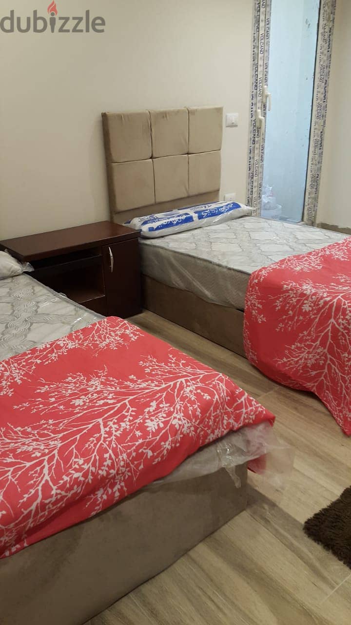 Fully furnished apartment for rent in SARAI compound behind Madinaty 13
