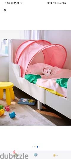 Ikea bed tent - Pink