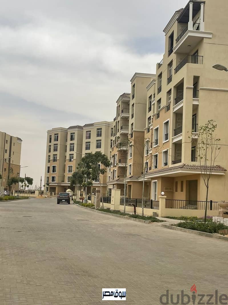 garden apartment for sale in Sarai 130 sqm+ garden 207sqm(2 bedrooms),cash discount 42% landscape view (10% down payment and installments over 8 years 5
