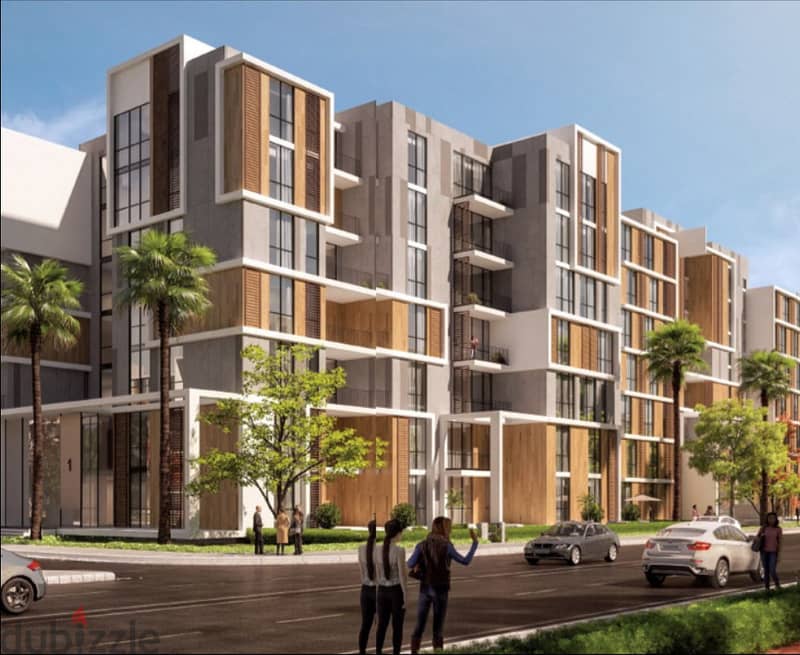 Apartment for sale 2024 delivery with installments in haptown compound mostakbal city 7