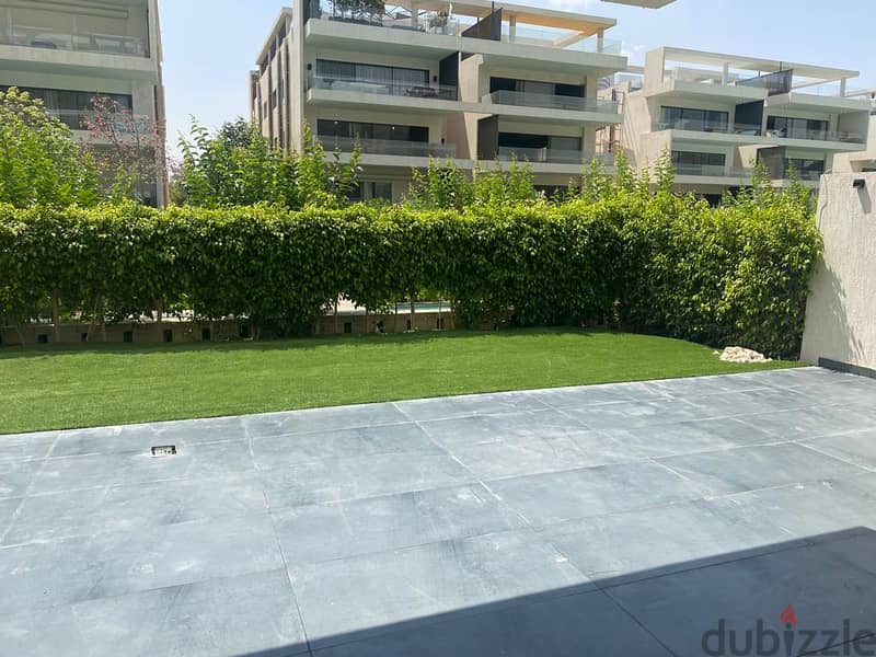 Apartment with privet pool for rent at lakeview new cairo 1