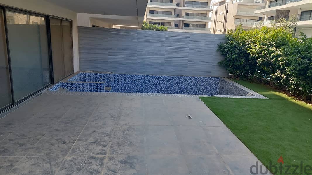 Apartment with privet pool for rent at lakeview new cairo 4