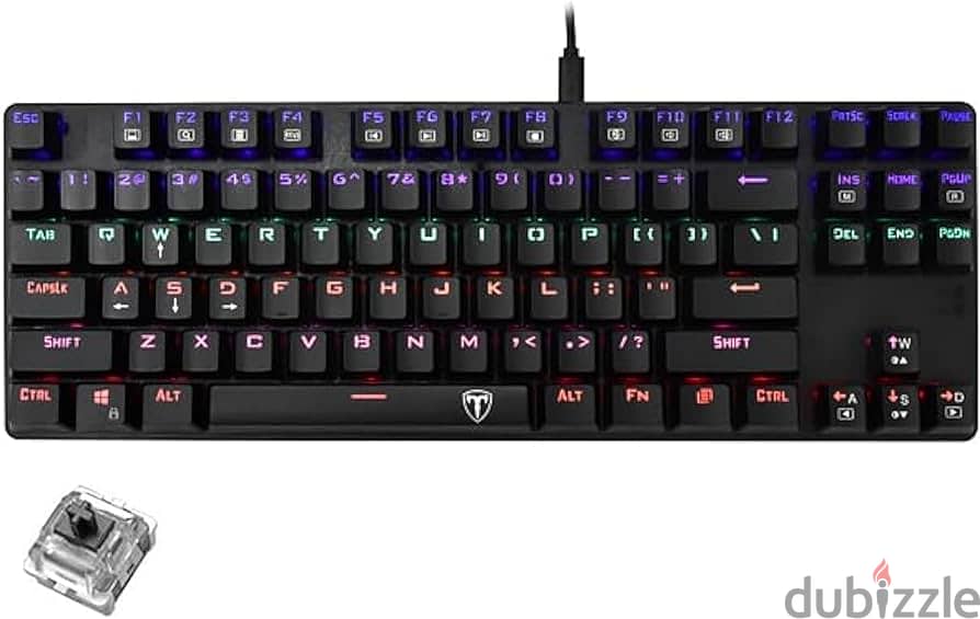 T-DAGGER Bora T-TGK313 Gaming Mechanical Keyboard - كيبورد جيمنج 1